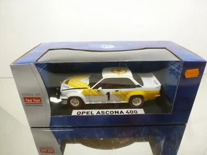 CARS&CO SUN STAR 5341 OPEL ASCONA 400 RALLYE #1 - WHITE 1:18 - GOOD IN BOX - Imagen 1 de 10