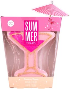 Accentra »SUMMER COCKTAILS« Badebombe BATH FIZZER Geschenk - Strawberry Daiqu - Bild 1 von 2