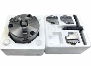 4" 3-JAW SELF-CENTERING LATHE CHUCKS with extra jaws - Picture 1 of 1