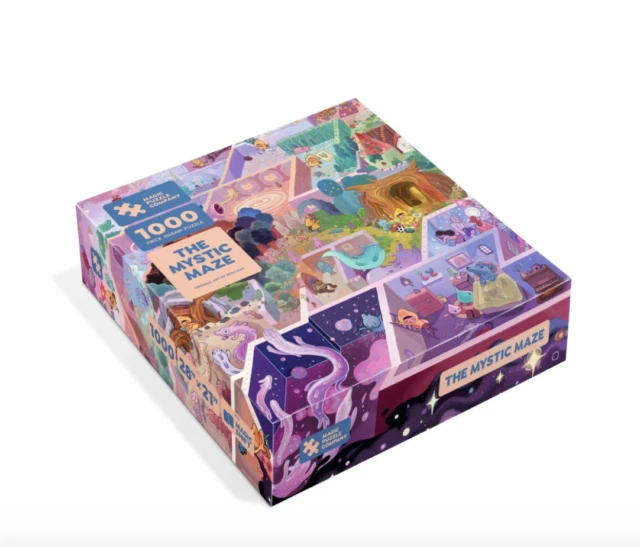 Magic Puzzle Company The Mystic Maze Jigsaw Puzzle - BGZ111372 (1000 Pieces)