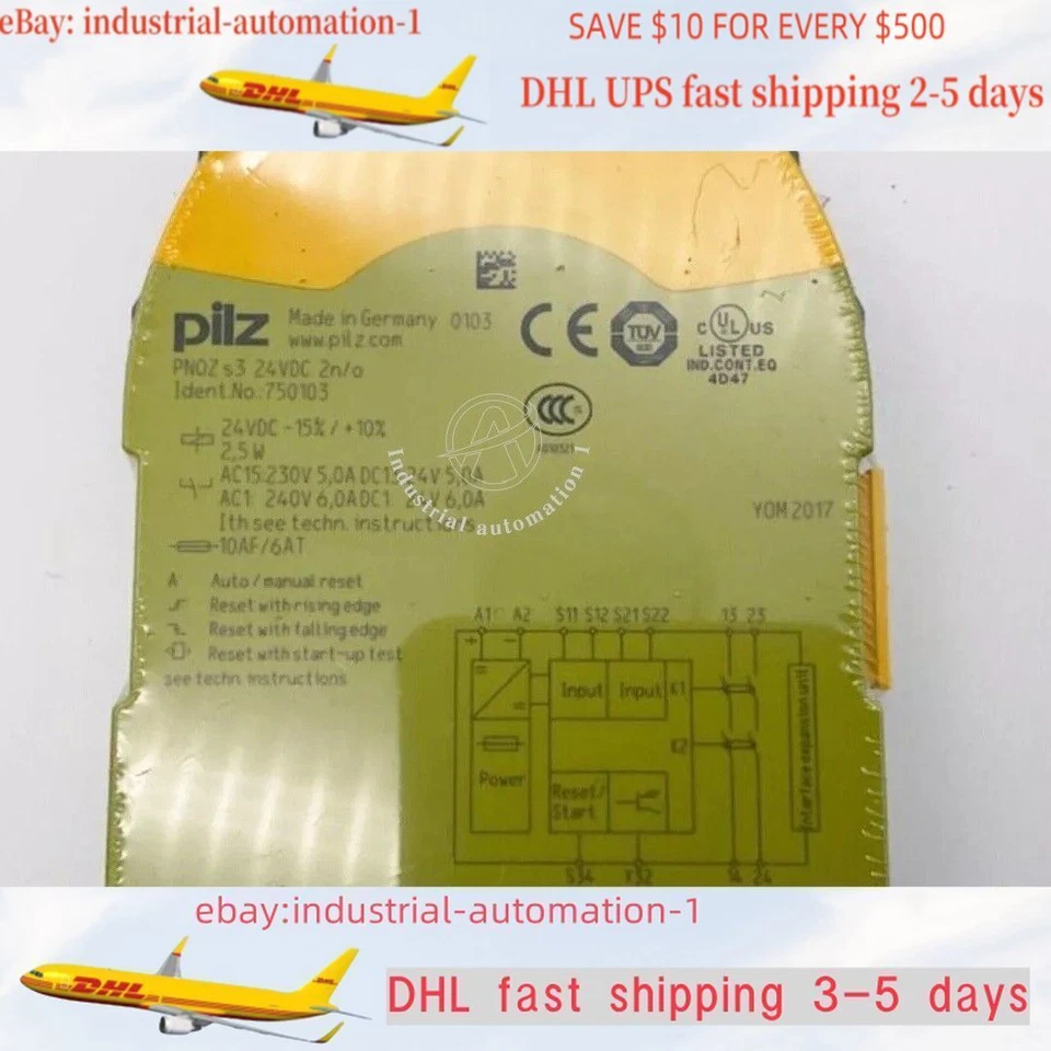Relé de seguridad 1 pieza nuevo PILZ PNOZ S3 750103 Foto 1 de 1