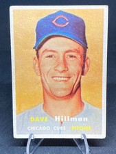 1957 Topps Baseball Card Dave Hillman #351 VG-GX AM