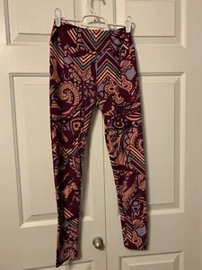 Leggings donna LULAROE allenamento atletico super morbidi taglia unica pantaloni nuovi senza etichette - Foto 1 di 5