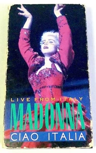 Madonna - Ciao Italia: Live from Italy (VHS, 1988) - Imagen 1 de 13