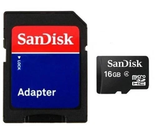 Sandisk 16GB Micro SD SDHC Memory Card TF 16G with SD adapter in Sydney Genuine - Image 1 of 1