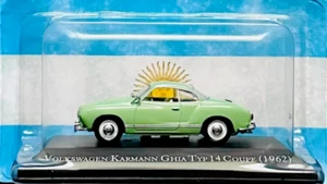 Coche Volkswagen Karmann Ghia (año 1962) - Autos Inolvidables (Escala 1/43) Ixo - Imagen 1 de 7