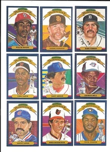 1986 Donruss Highlights/1986 Donruss Rookies/1986 Donruss Complete Sets Baseball - Picture 1 of 11