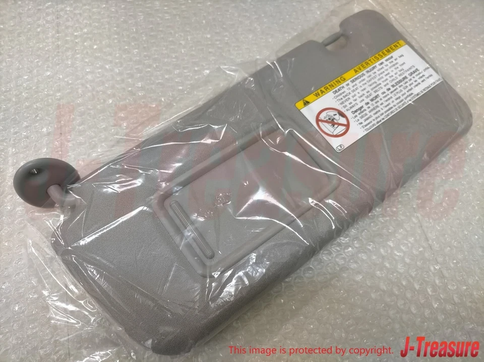 Genuine Toyota Rav4 LH Left Sun Visor Driver Side Sunvisor OEM Gray Grey