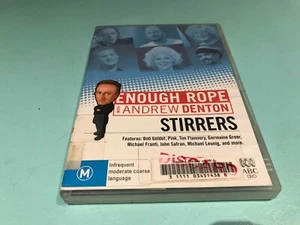Enough Rope Andrew Denton Stirrers DVD Bob Geldof Pink Tim Flannery John Safran - Picture 1 of 3