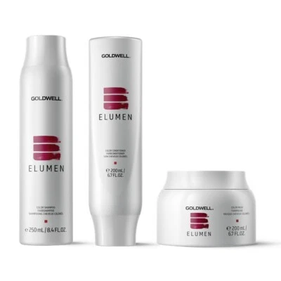 Goldwell Elumen Color Shampoo 250ml + Conditioner 200ml + Maske / Kur 250ml Set