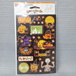 Stickety Doo Da Halloween Spooky American Greetings Stickers 4 Sheets NEW - Picture 1 of 8