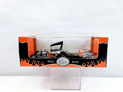 Hooters 20th Anniversary 1983-2003 Ford T-Bucket w/ Trailer DieCast 1:24 New - Image 1 of 4
