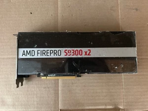 AMD FIREPRO S9300 X2 8GB HBM FIREPRO S9300 X2 GRAPHICS ACCELERATOR CARD - Picture 1 of 8