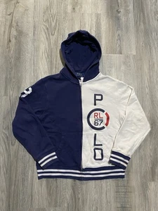 Boys Polo Ralph Lauren Hoodie Flag 67 • size small - Picture 1 of 6