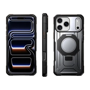 Für iPhone 17 Pro Max Hülle Poetic Stoßfest Magsafe Kompatibel Cover Gun Metal - Bild 1 von 8