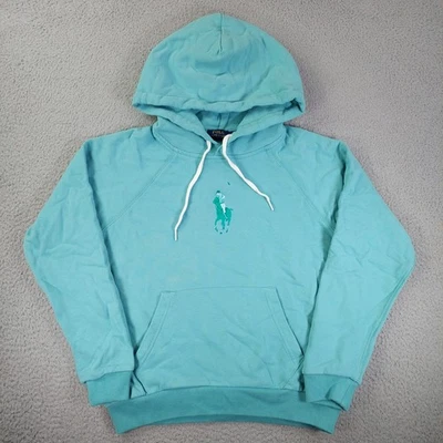Polo Ralph Lauren Big Pony Hoodie Sweatshirt Jacket Women's Size Small Pullover - Image 1 of 4