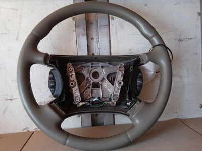 98-03 JAGUAR XJ8 CONJUNTO DE VOLANTE CON INTERRUPTORES CUERO GRIS PROBADO POR FABRICANTE ORIGINAL  Foto 1 de 3