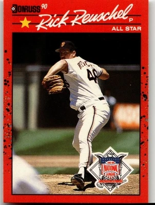 Rick Reuschel 1990 Donruss Baseball San Francisco Giants - Image 1 of 2