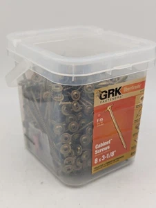 GRK Befestigungen Schrankschrauben #8 x 3-1/8" ProPak 270 Stück #110083 T15 Torx Bit  - Bild 1 von 4