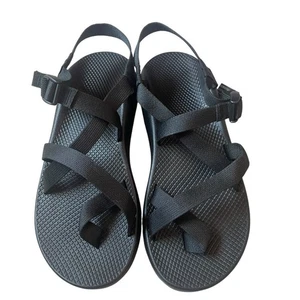 Chaco Herren Z/1 verstellbarer Riemen klassische schwarze Sandalen NEU Größe 12 - Bild 1 von 9