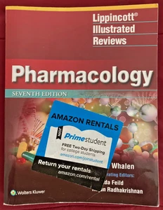 Pharmacology Lippincott Illustrated Reviews 7th Ed - Karen Whalen - Bild 1 von 3
