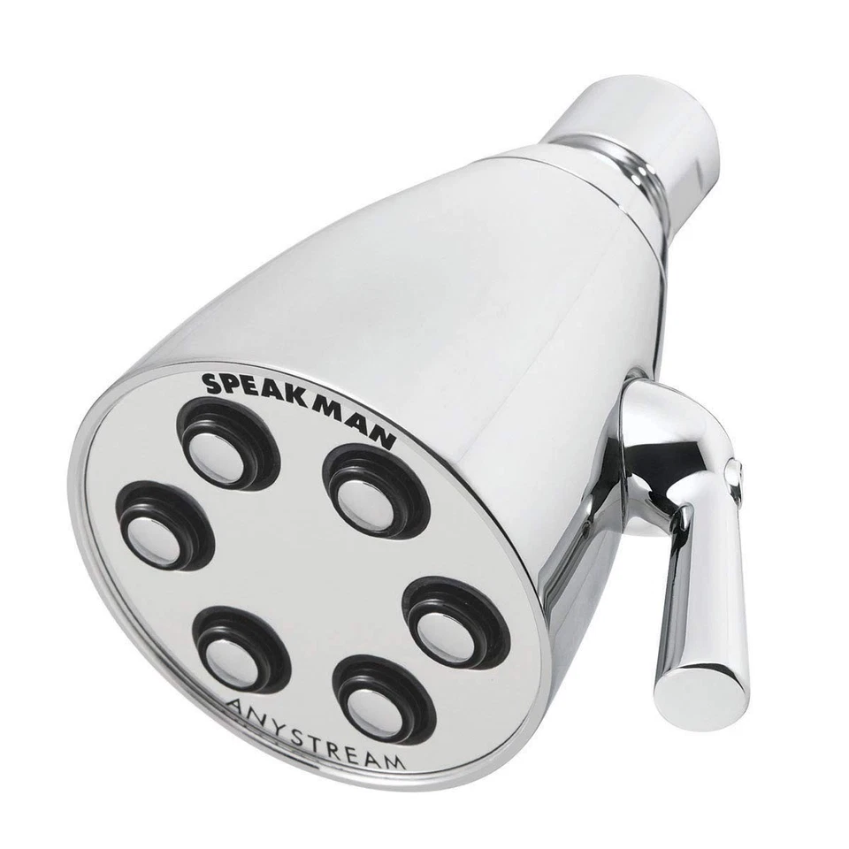 S-2252 Signature Icon Anystream Adjustable High Pressure Shower Head-2.5 GPM ... - Image 1 of 4