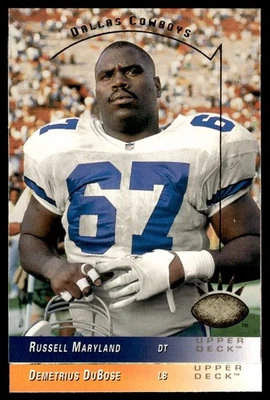 1993 SP Demetrius DuBose Rookie Tampa Bay Buccaneers #256 - Image 1 of 2