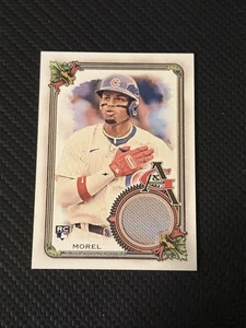 2023 Topps Allen & Ginter Relics A Christopher Morel #AGRA-CM Rookie RC Cubs - Picture 1 of 2