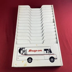 Vintage Snap-On (SPP-647) Metal Wall Mounted Work File Holder - Rare! - Picture 1 of 9
