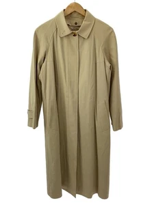 BURBERRY LONDON Trench Coat 40 Polyester BEG FR070-661 Used - Picture 1 of 8
