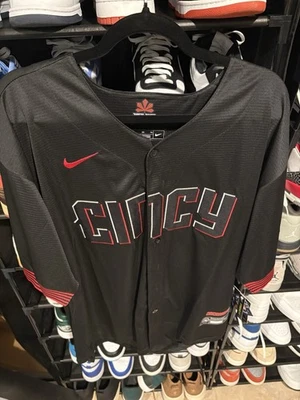 Ken Griffey Jr  Nike City Connect Edition Cincinnati Reds Jersey Mens XL - NWT - Image 1 of 4