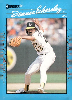 1990 Donruss Best of the AL #12 Dennis Eckersley Oakland Athletics Baseball Card - Image 1 of 2
