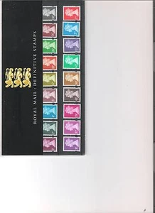 1998 ROYAL MAIL PRÄSENTATIONSPAKET NIEDRIGER WERT DEFINITIVE PACKNUMMER 41 - Bild 1 von 1