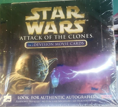 2002 Topps Star Wars Widevision Movie Photo Cards Sealed Hobby Edition Box - Image 1 of 4