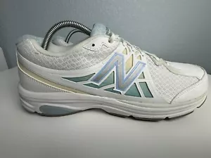New Balance Womens 847v2 Walking Shoes White WW847WT2 Lace Up Low Top 10.5 2A - Picture 1 of 13
