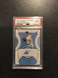 JAZZ CHISHOLM 2022 Panini National Treasures FIRMA DEL SIGLO SN#13/49 PSA 10 - Imagen 1 de 4