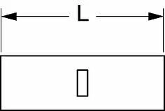 3M 8 AWG Non Insulated Brazed Seam Butt Connector 25PK - Image 1 of 1