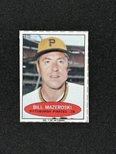 1971 Bazooka Numbered, 3/48 Bill Mazeroski
