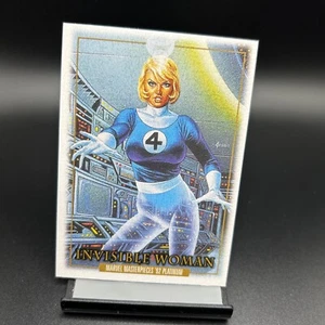 2024 Marvel Masterpieces ‘92 #39 Invisible Woman Leather Parallel SP - Picture 1 of 2