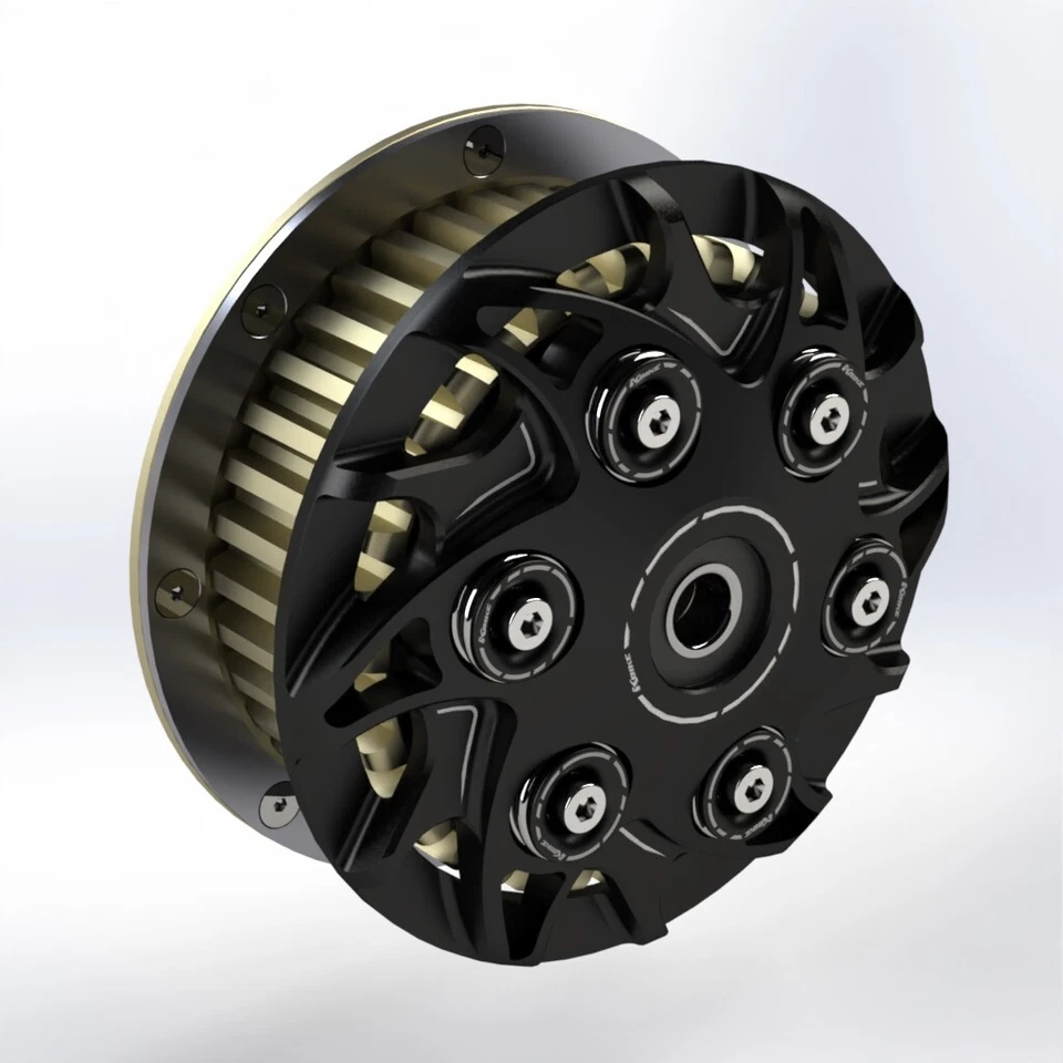 KBIKE Embrague Zapatilla Negro para Ducati Embrague Seco NUEVO Foto 1 de 1