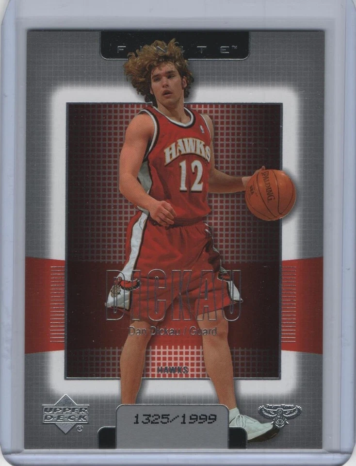 2003-04 Upper Deck Finite Base #4 Dan Dickau 1325/1999 - Image 1 of 1