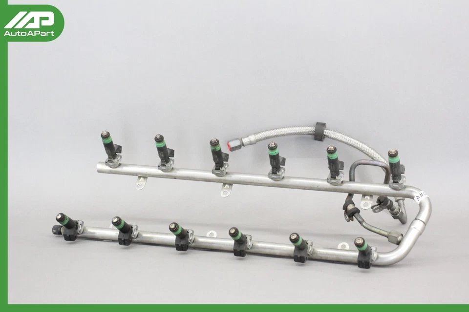 ✅ Carril inyector de combustible 03-12 Mercedes W221 S600 CL600 S65 AMG M275 2750780249 OEM Foto 1 de 4