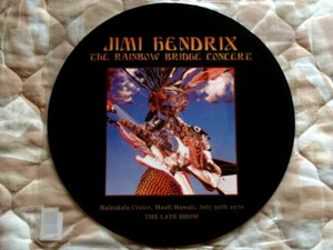JIMI HENDRIX-RAINBOW BRIDGE CONCERT The LATE SHOW PICTURE DISC LP-- NEW & RARE - Bild 1 von 2