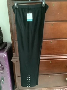 MISOOK CASUAL BLACK PANT, DESIGNER MISOOK XL HOSE, NEU MIT ETIKETT - Bild 1 von 6