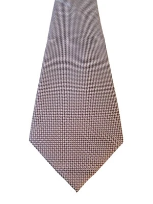 Van Heusen 男式领带豪华紫色白色格林纳丁图案商务套装 — 第 1/4 张图片