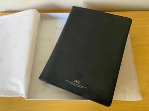 Memo Pad  IWC  Bloc de notas - VINTAGE - Piel negra - 23´5 x 31´5 x 2 cm - Imagen 1 de 12
