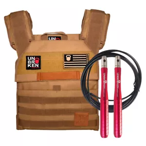 Westenseilträger + Springseil COMBO Training Crossfit Fitnessstudio - Unbrokenshop kostenloser Versand - Bild 1 von 17