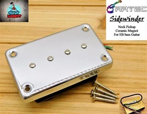 Artec Chrome Mudbucker Sidewinder Pickup for Gibson® EB Bass 4 Wire 30K - Picture 1 of 8