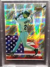 Ken Griffey Jr. - 1997 Bowman's Best International Atomic Refractor 100% Charity