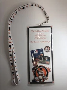 Cal Ripken Jr. Orioles Final Game Oakland Athletic’s A’s Lanyard Farewell Salute - Picture 1 of 9